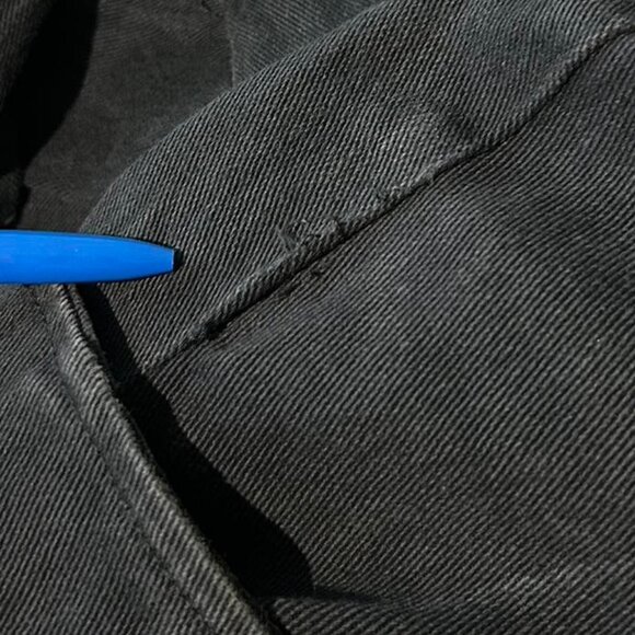 80s vintage Lip Service denim studded jacket Rock n Roll pirate goth punk jean. - Picture 7 of 7